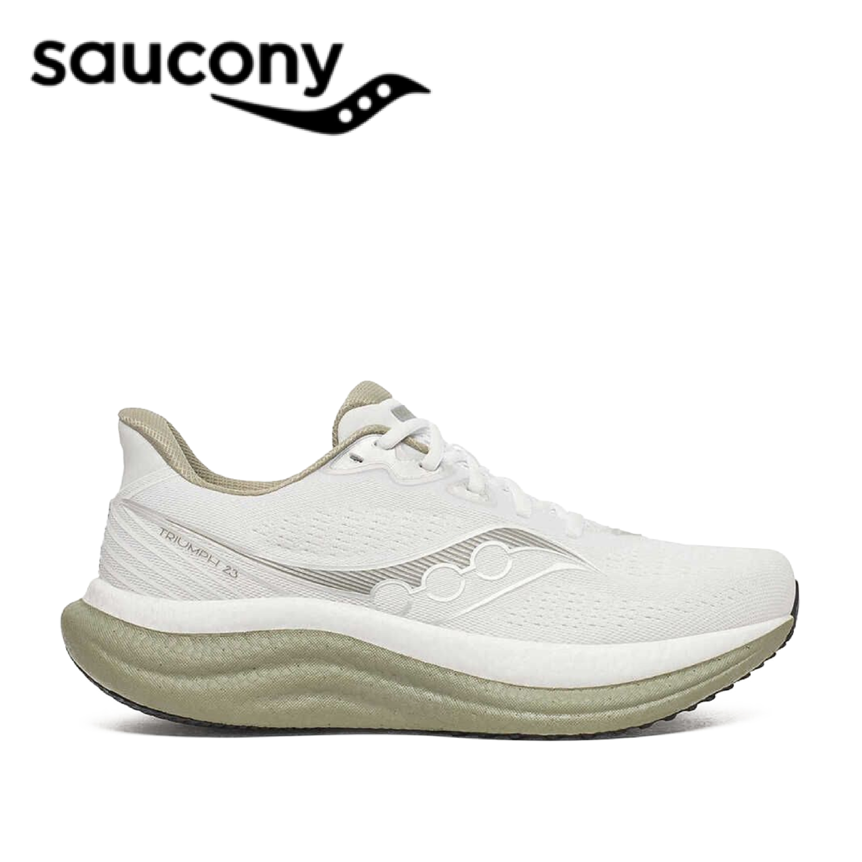SAUCONY 美國 TRIUMPH 23 緩衝避震慢跑鞋 男款 (月桂葉綠) 31SA21023-EN