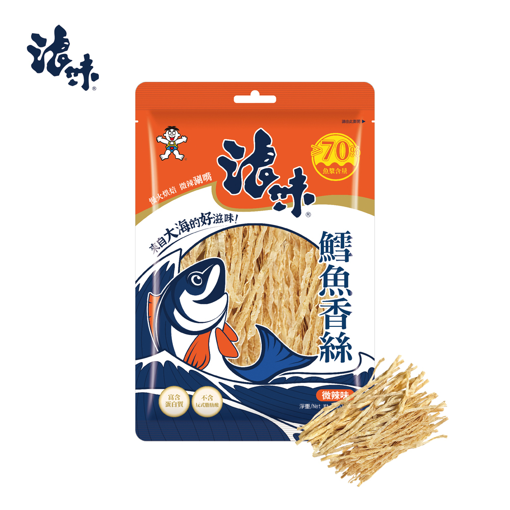 【浪味】浪味鱈魚香絲(微辣味)38g*24包