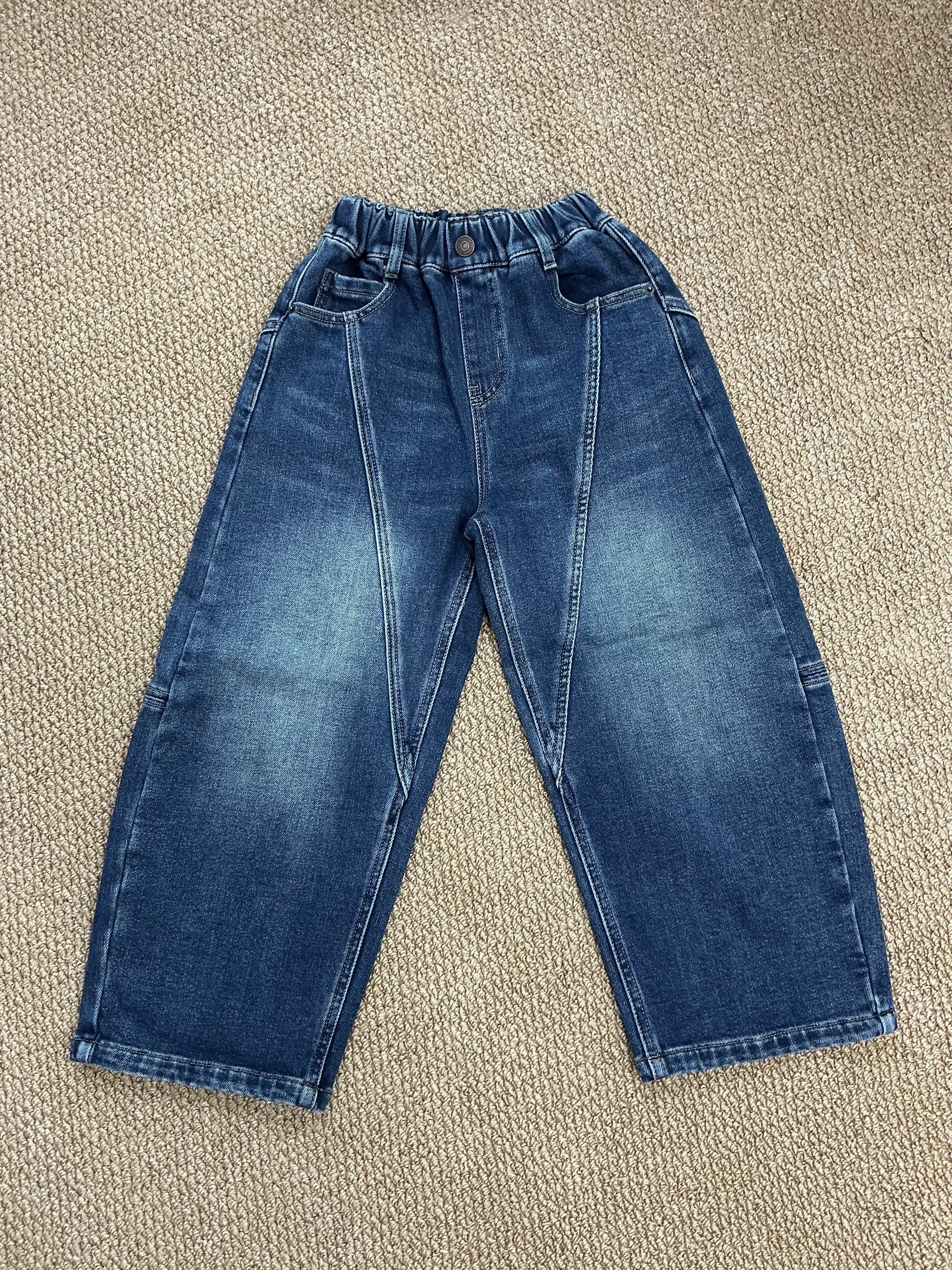 A03824刷色牛仔褲