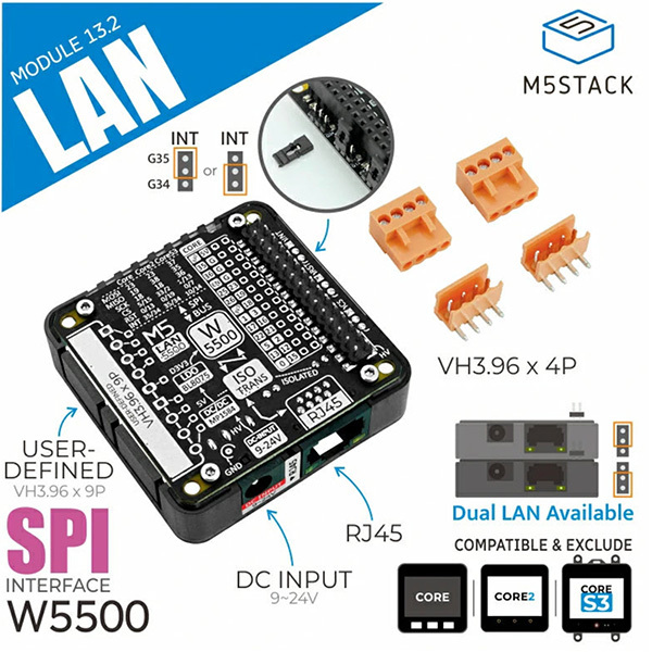 M5Stack LAN Module 13.2