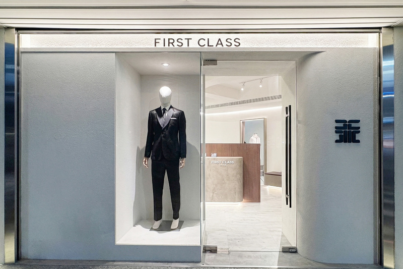 一流男士西服 內部陳設