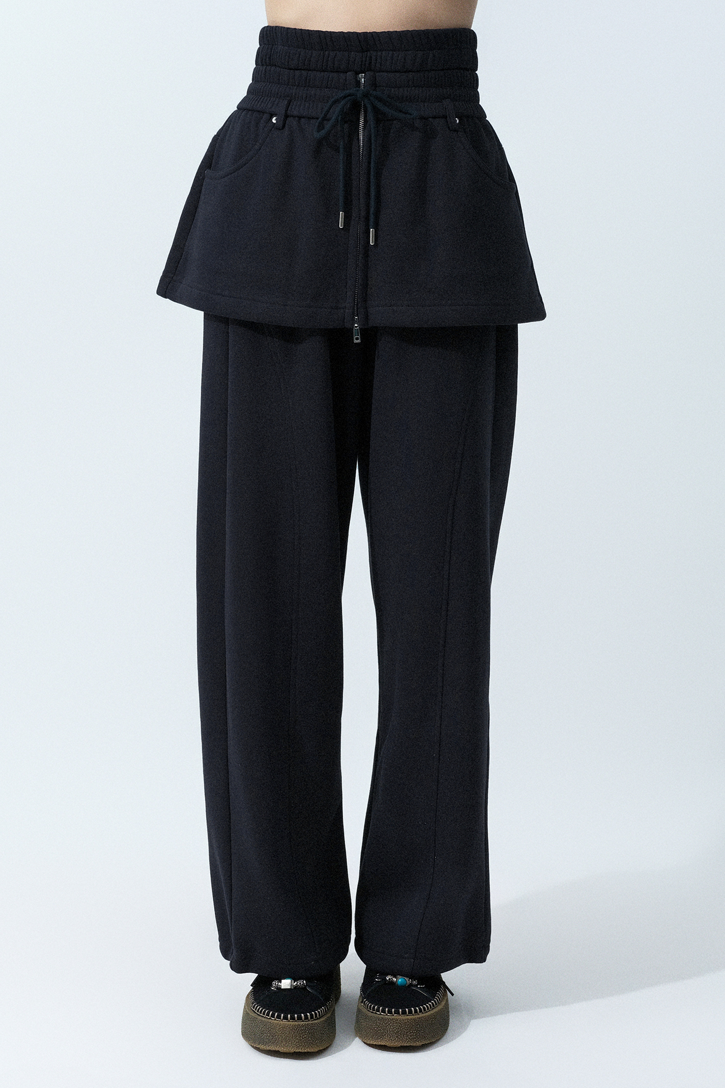 裝飾小短裙衛衣褲 ( 預購產品）