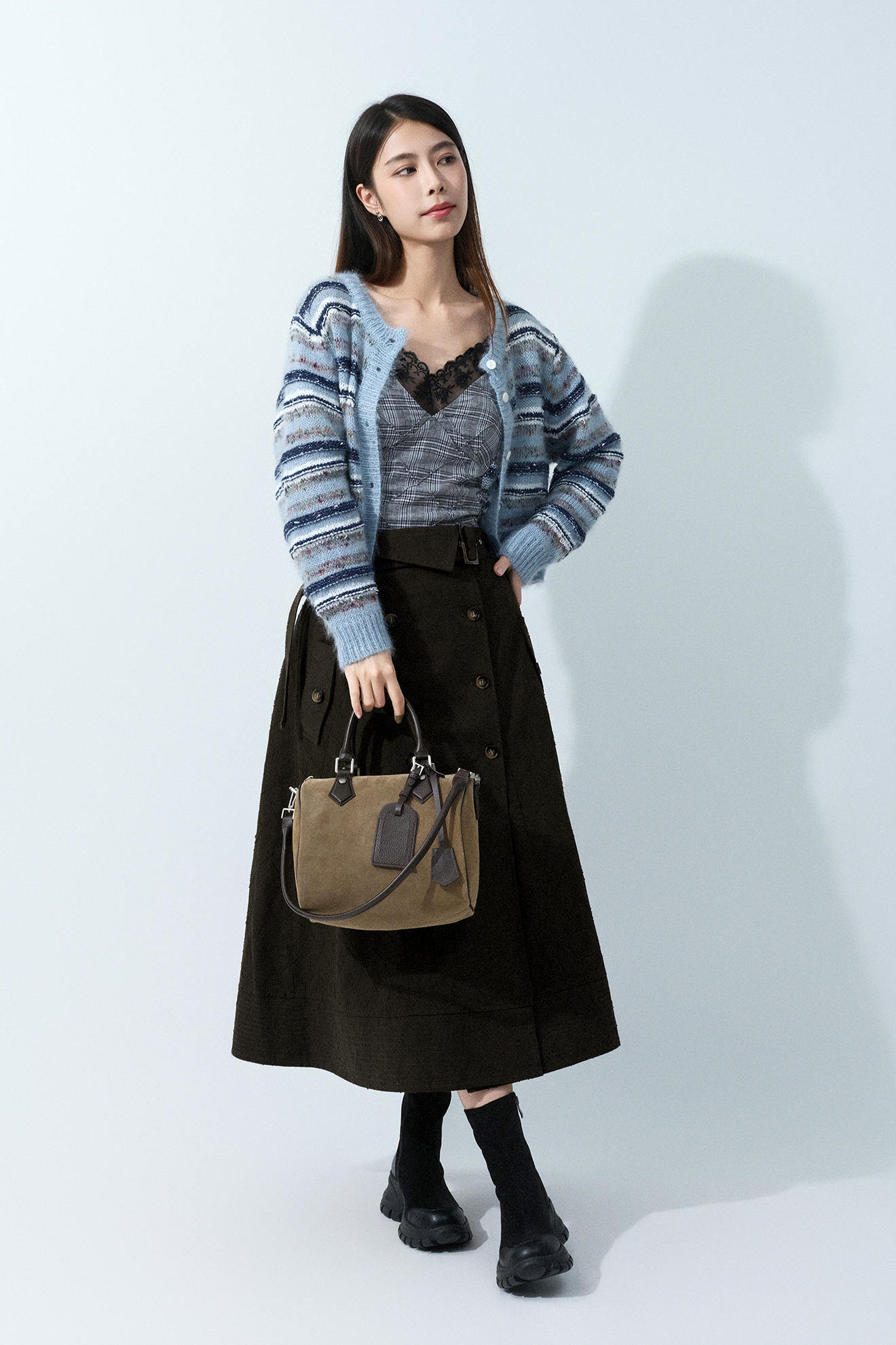 猄皮拼皮波士頓包（預購產品）