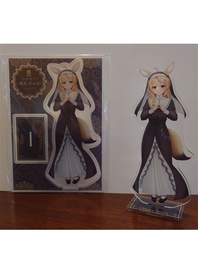C107「同人代購」[Melonbooks代購」アクリルスタンド【シスター尾丸ポルカ】