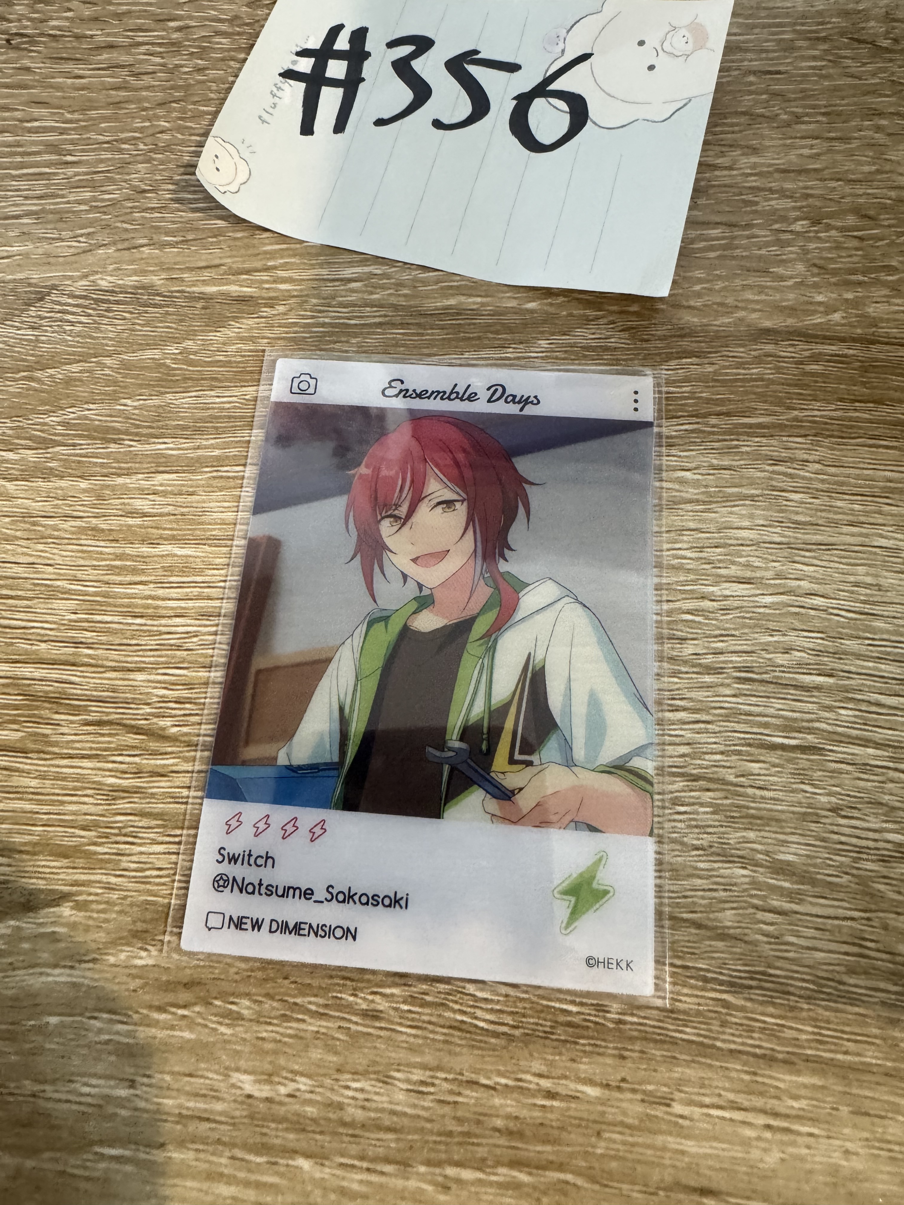 ES 夏目 小卡#356