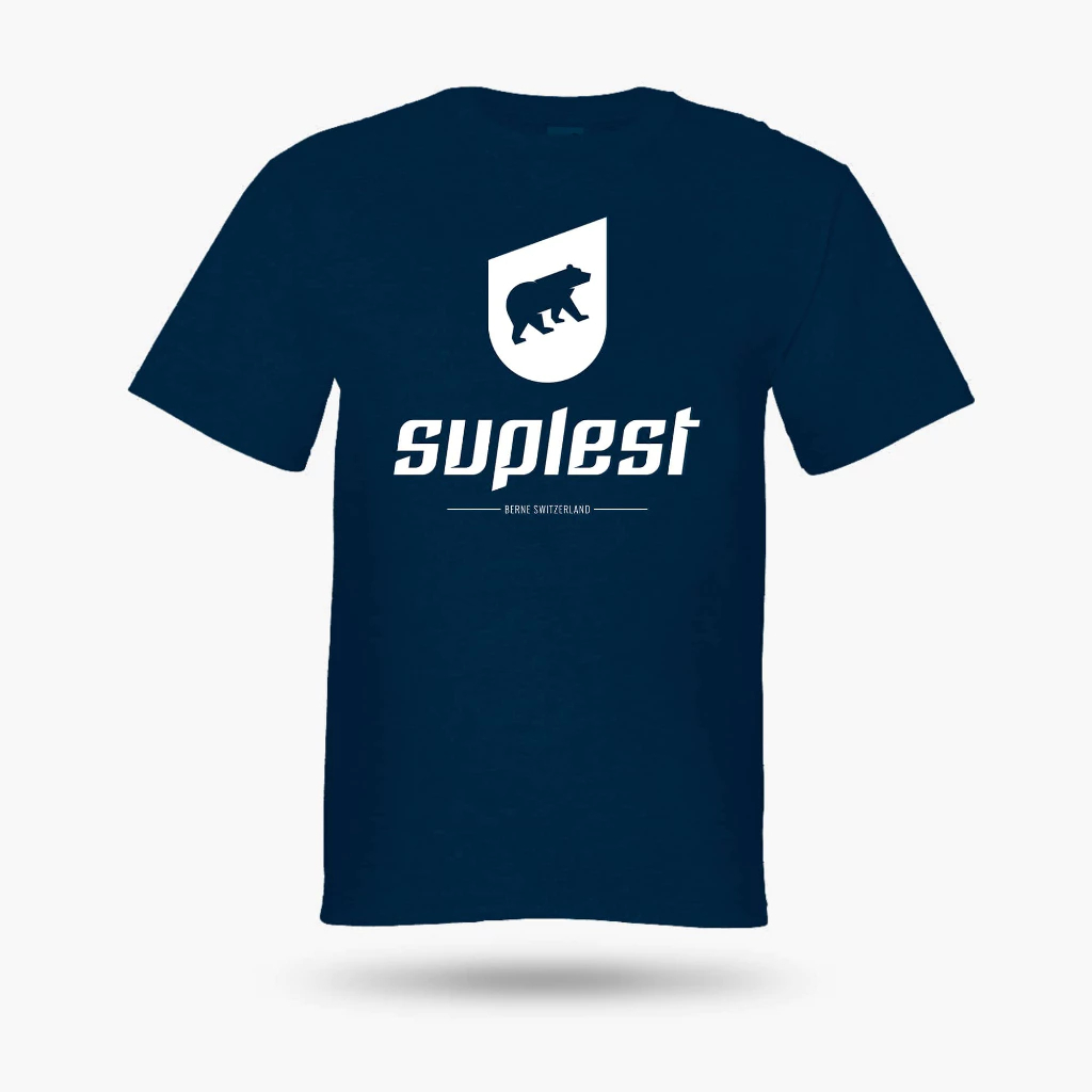SUPLEST T-SHIRT 深藍色T恤