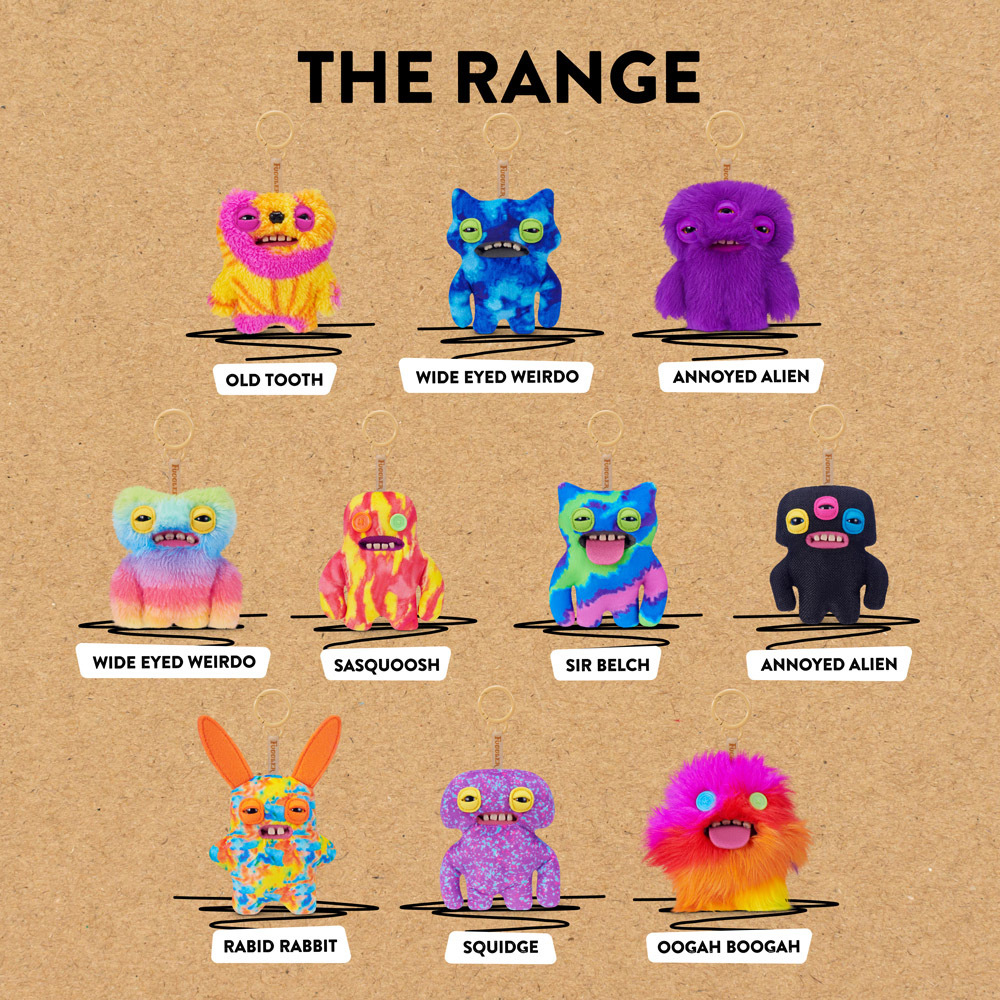 FUGGLER牙齒怪-5吋掛飾S6  隨機一入