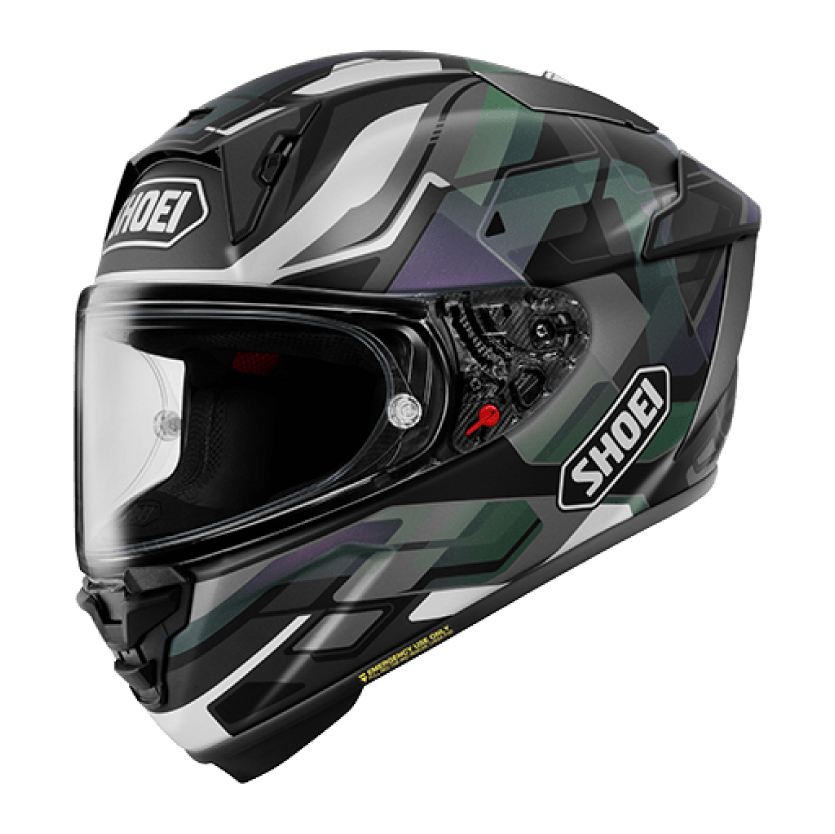 Shoei X-Fifteen TOPRAK RIGHT TC-2