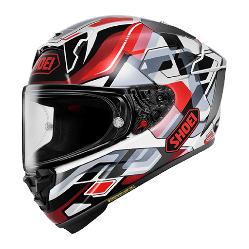 Shoei X-Fifteen TOPRAK RIGHT TC-2