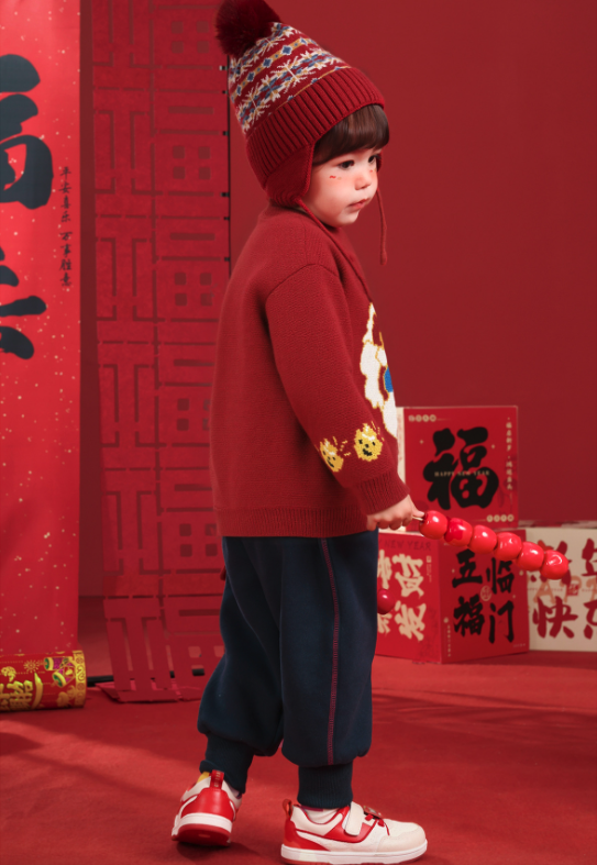 新年瑞獸針織毛衣(90-140)