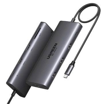 Ugreen Revodok Pro 10合1 8K 雙屏顯示 Docking Station_CM639-15534