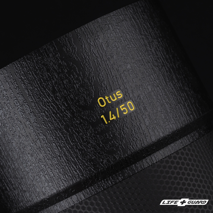 LIFE+GUARD 鏡頭貼膜特寫，WDYS風格設計，適用 ZEISS Otus ML 50mm F1.4