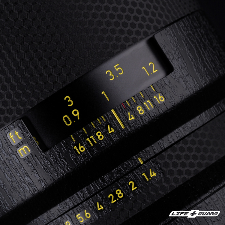 LIFE+GUARD ZEISS Otus ML 50mm F1.4 專用鏡頭貼膜｜質感設計