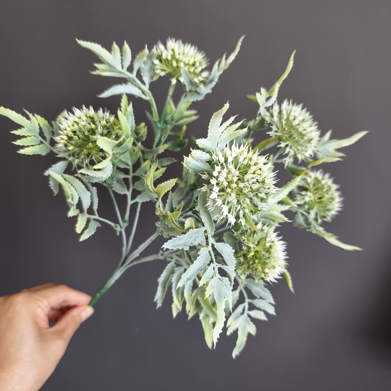 仿真膠桿球橘 (刺球、蒲公英)