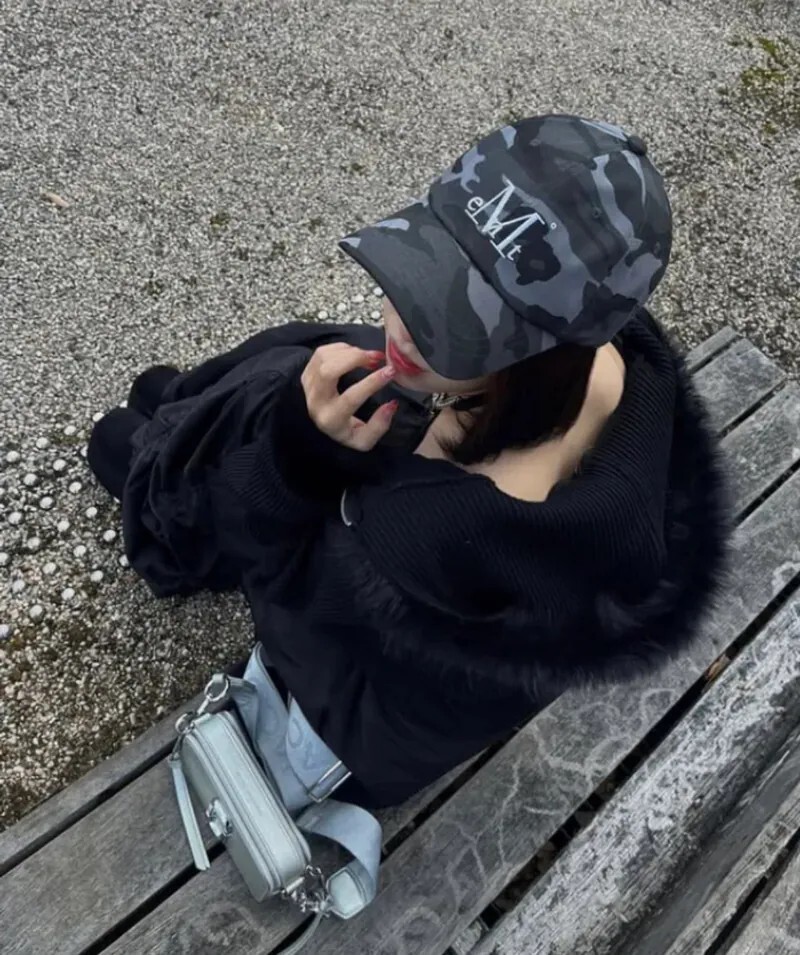 【預購】限時特價 韓國代購 MUCENT IU同款 迷彩款 韓國爆紅設計師潮牌 經典老帽