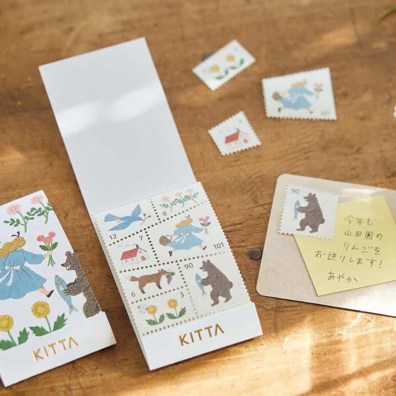 KITTA 隨身攜帶和紙膠帶 SPECIAL 森林早晨 Hitotoki｜KING JIM 日本