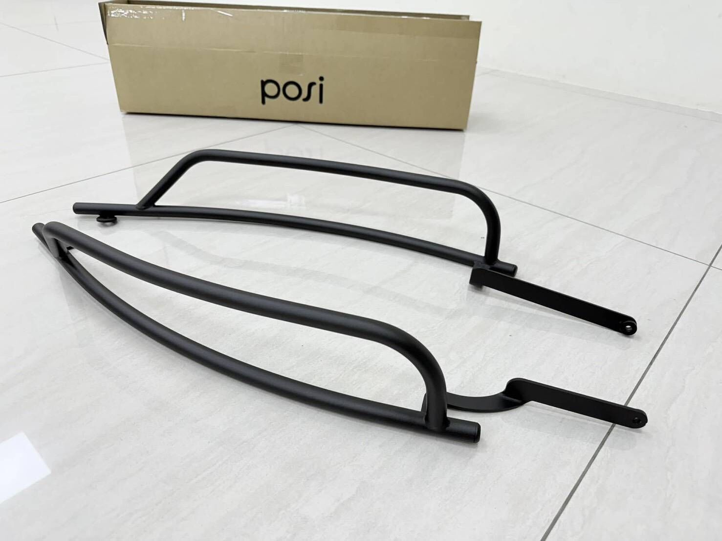 【Posi】 新飛度125/158 Dx 全白鐵側保桿組