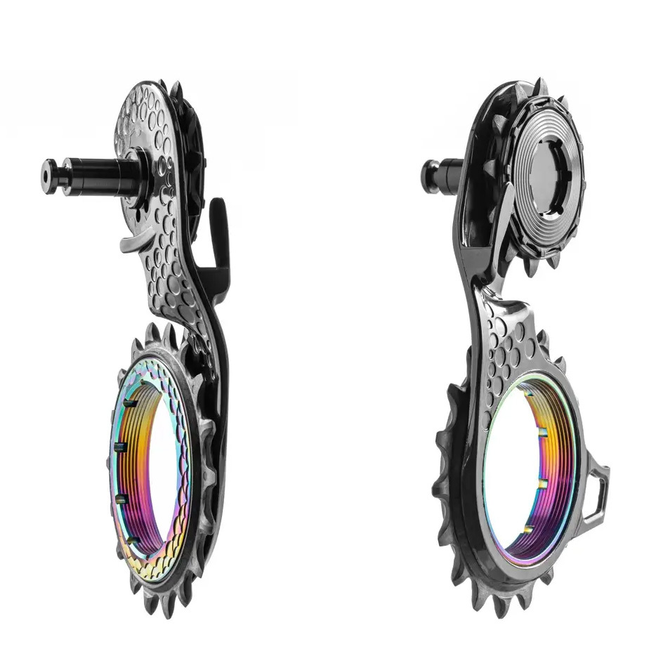 absoluteBLACK HOLLOWcage V2 Carbon Ceramic OSPW for Shimano 9250 / 8150