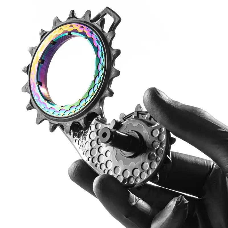 absoluteBLACK HOLLOWcage V2 Carbon Ceramic OSPW for Shimano 9250 / 8150