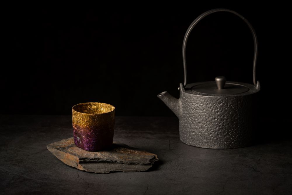 鈦造|方形小鈦杯|浮生若夢|方寸系列【夕】| 120ml