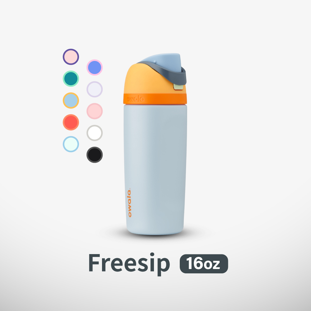 雙飲口吸管保溫保冰瓶 Owala® FreeSip |不鏽鋼 480ml