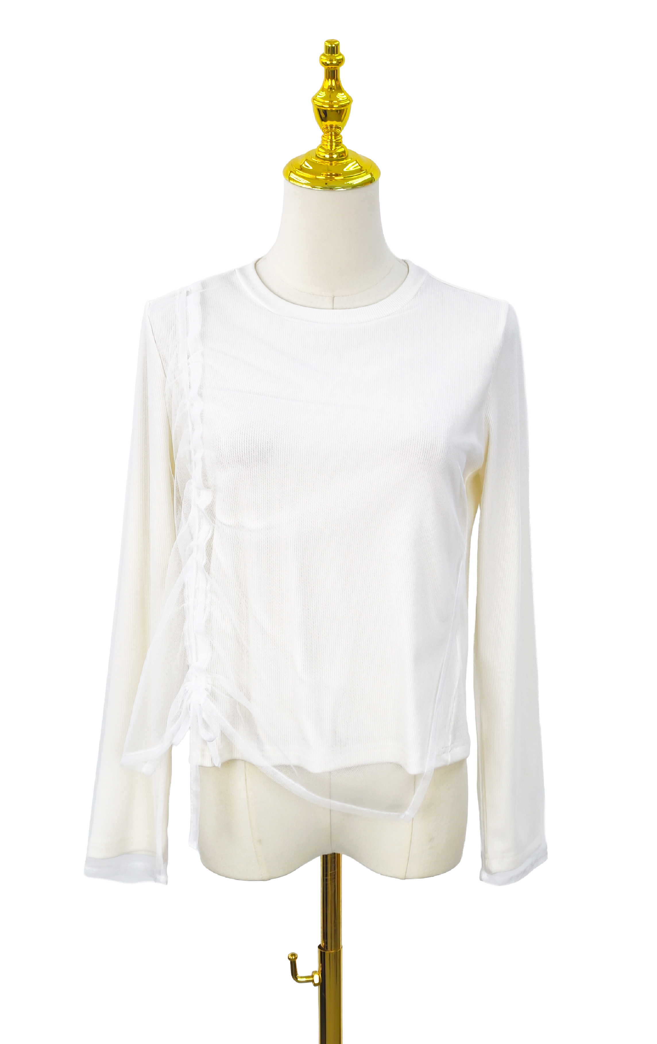 薄紗拼布上衣 LT302A