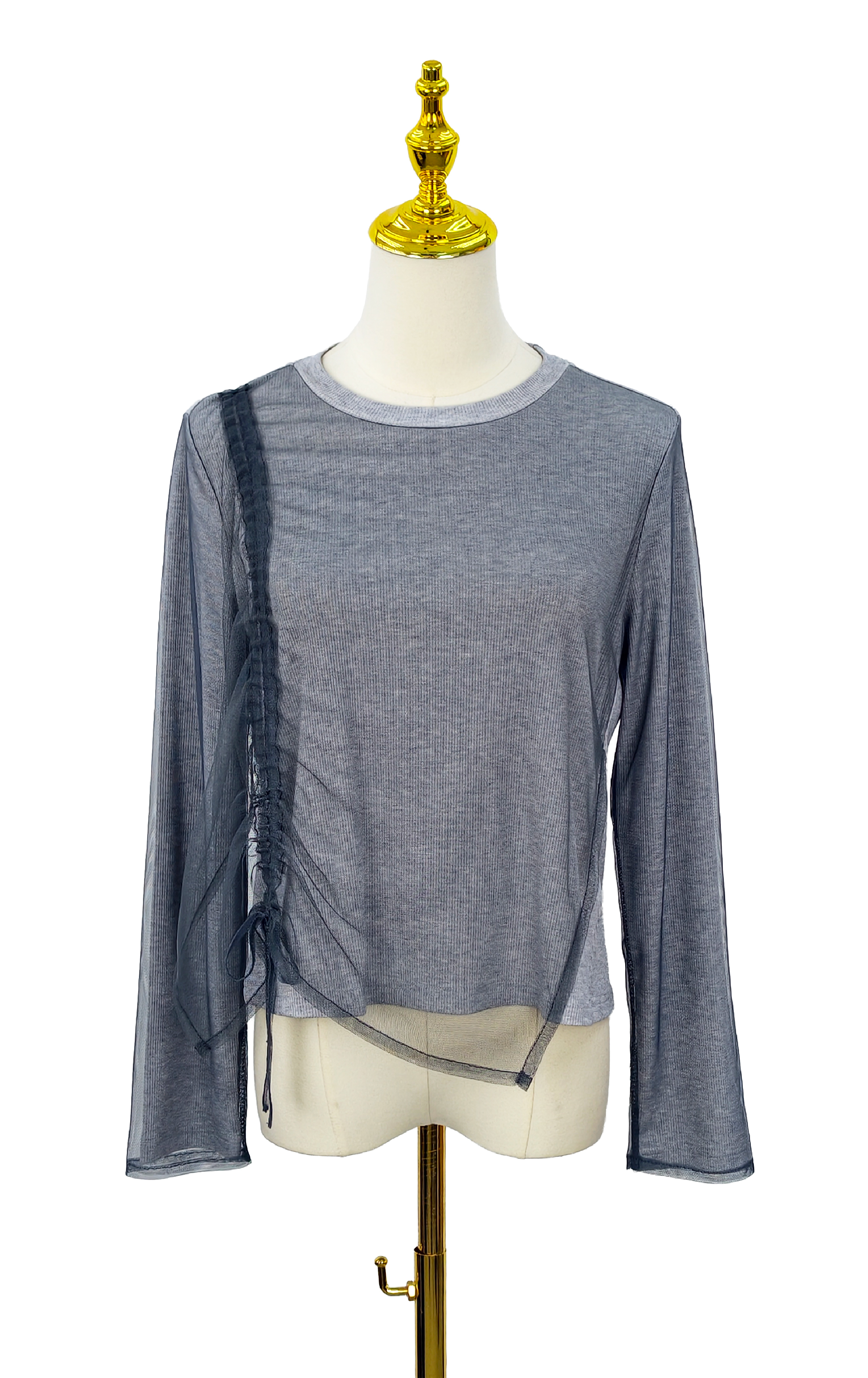 薄紗拼布上衣 LT302A