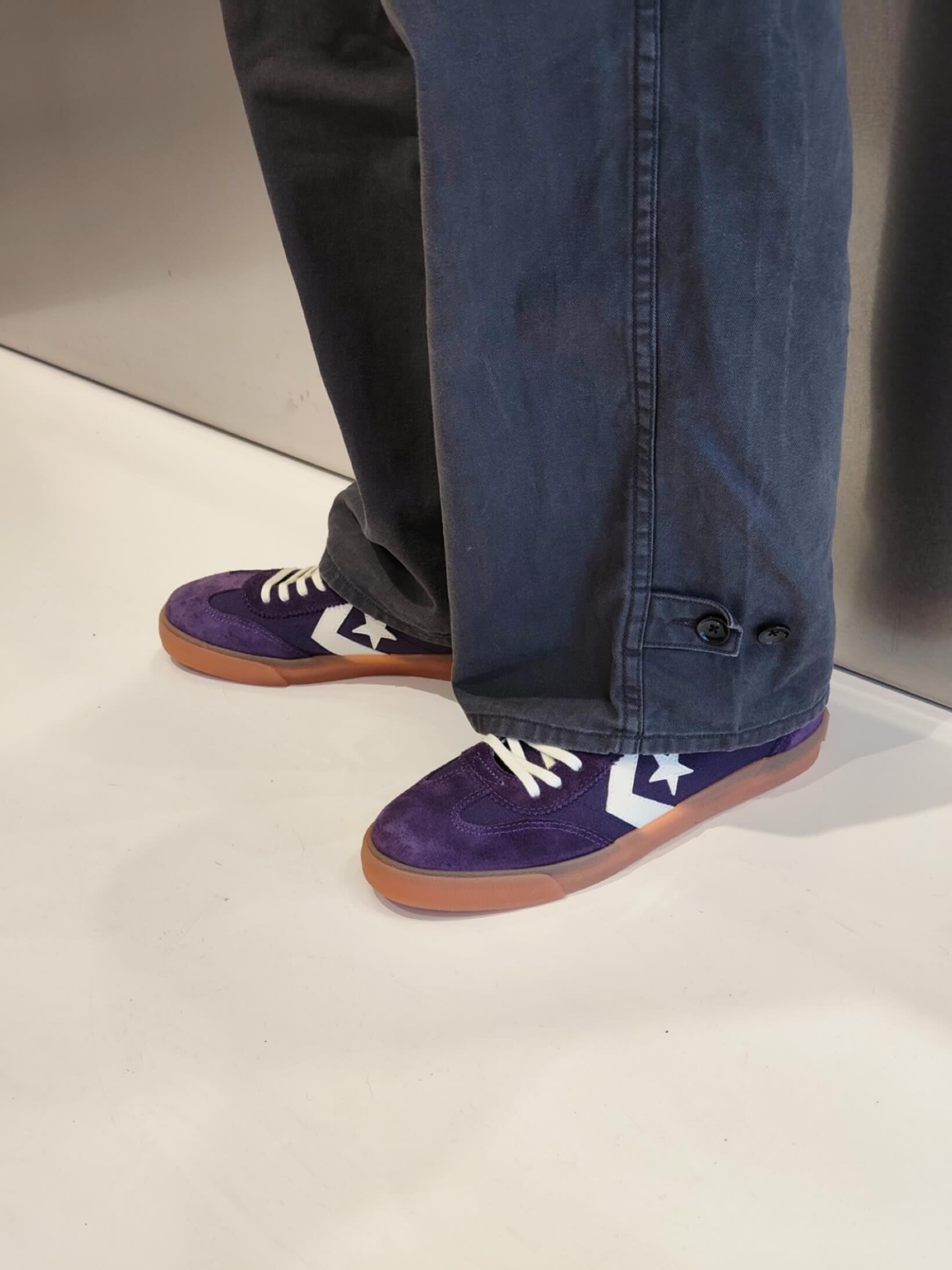 預購┃CONVERSE ROADCLASSIC SK OX 深紫色 麂皮 板鞋 低筒