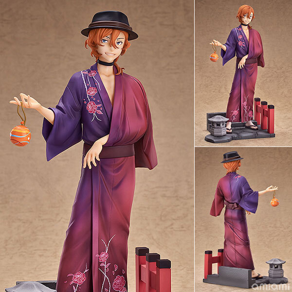 Feb Good Smile Arts Shanghai Bungo Stray Dogs Chuya Nakahara Yukata Ver. 1/7 Complete Figure Pre-order