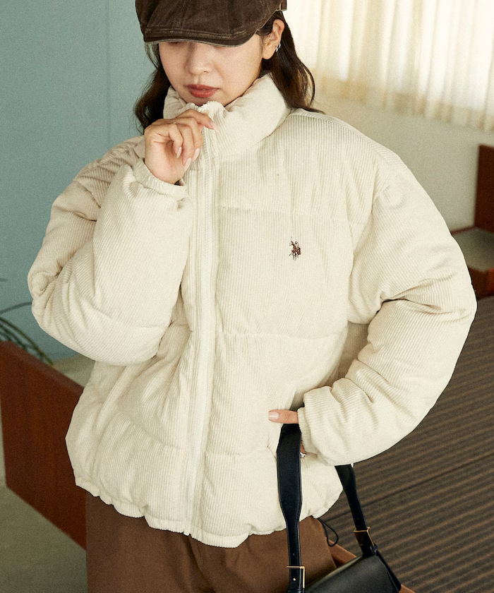 現貨 U.S. POLO ASSN 燈芯絨羽絨外套 (3colors)