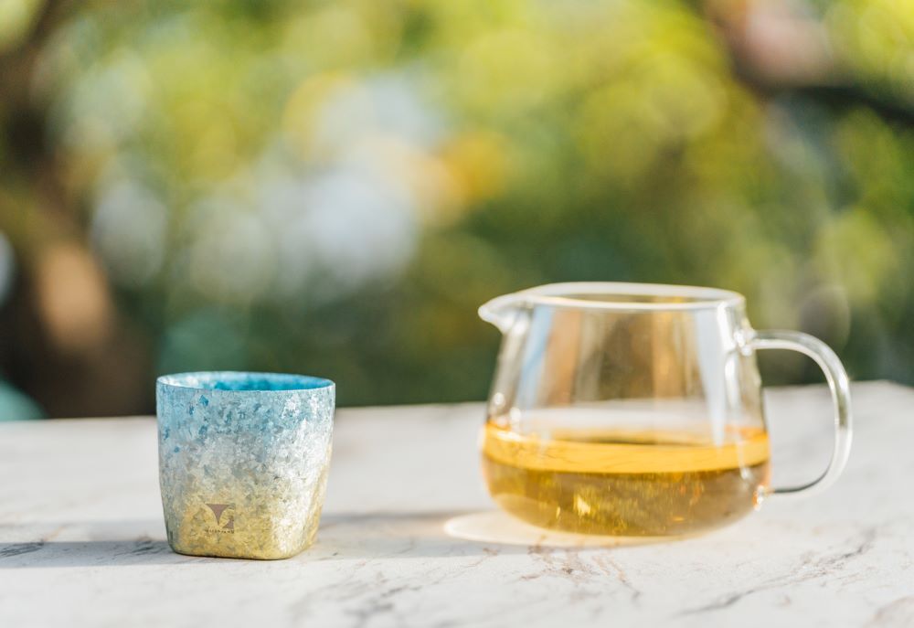 鈦造|方形小鈦杯|浮生若夢|方寸系列【月】| 120ml