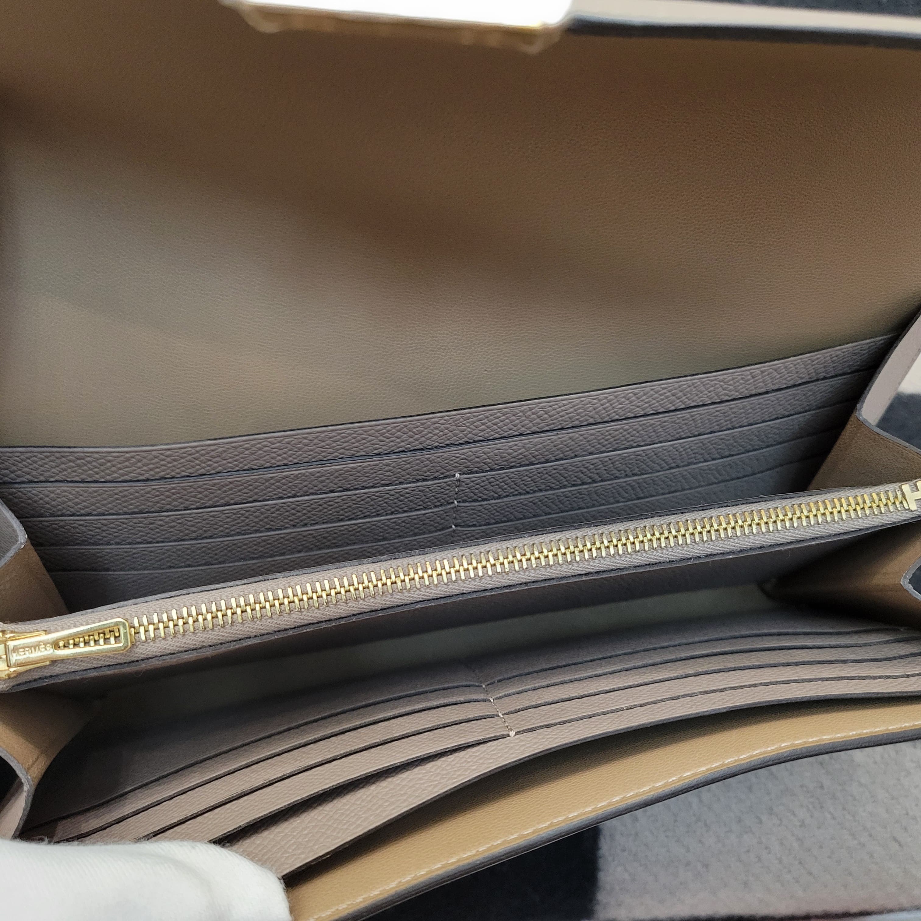 99% Hermes Constance wallet M8/S2 RGHW 銀河灰/風衣灰 玫瑰金扣