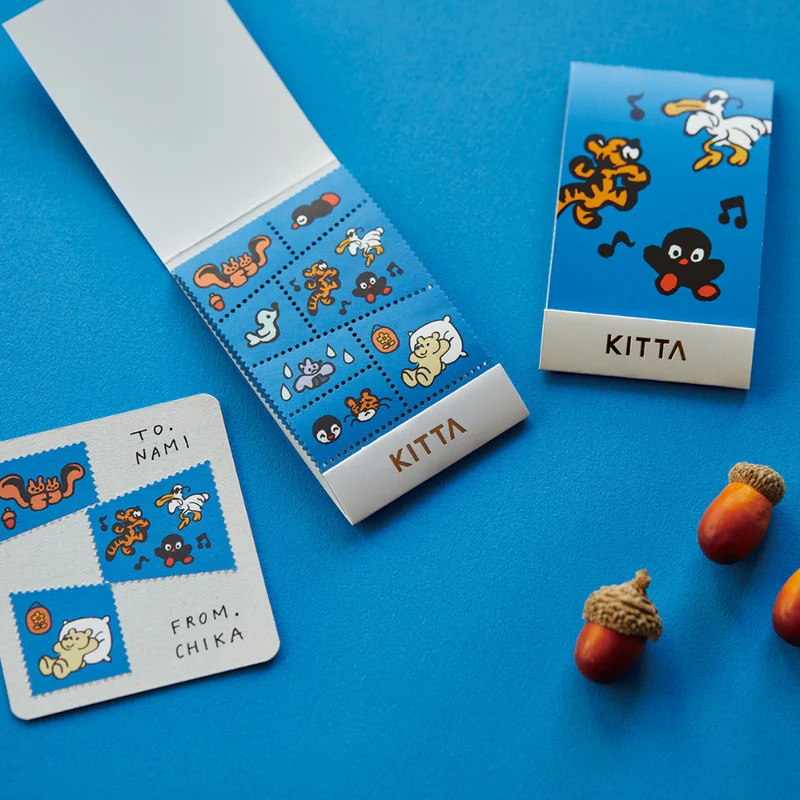 KITTA 隨身攜帶和紙膠帶 SPECIAL 朋友 Hitotoki｜KING JIM 日本