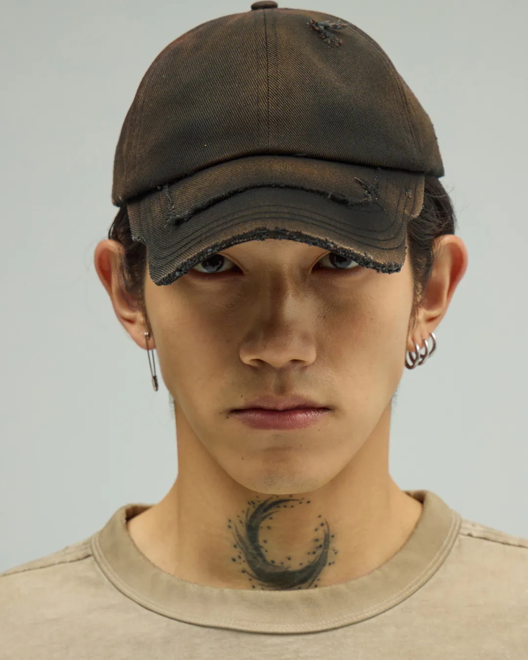 【車庫服飾】SILVER NINE Cut-Edge Distressed Cap 切角水洗棒球帽 / ORBITA-003