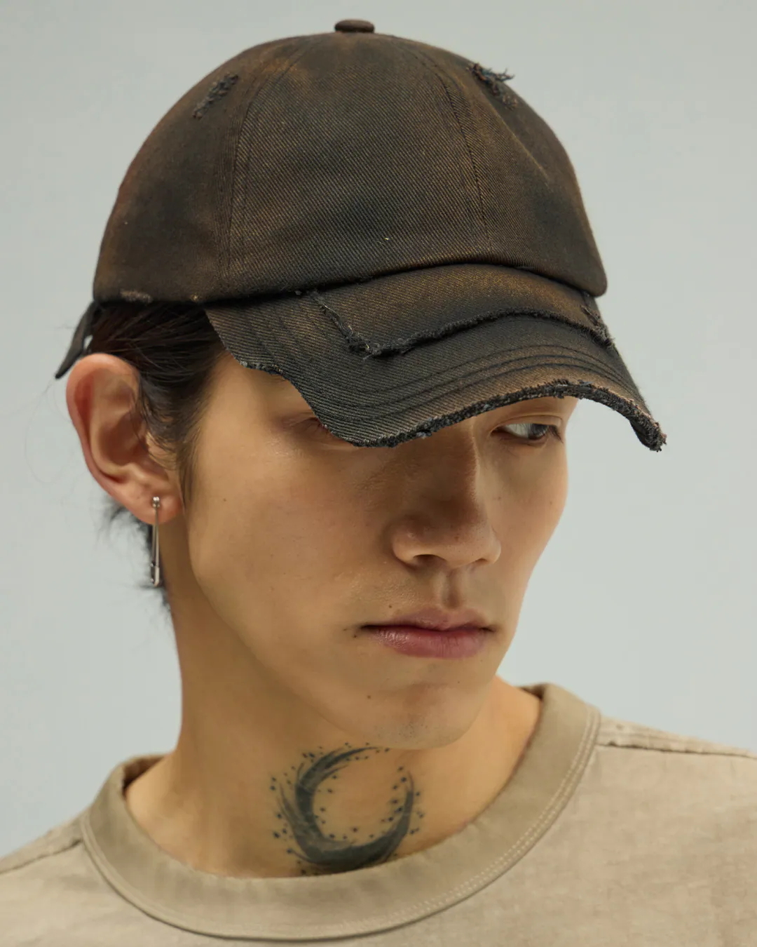 【車庫服飾】SILVER NINE Cut-Edge Distressed Cap 切角水洗棒球帽 / ORBITA-003