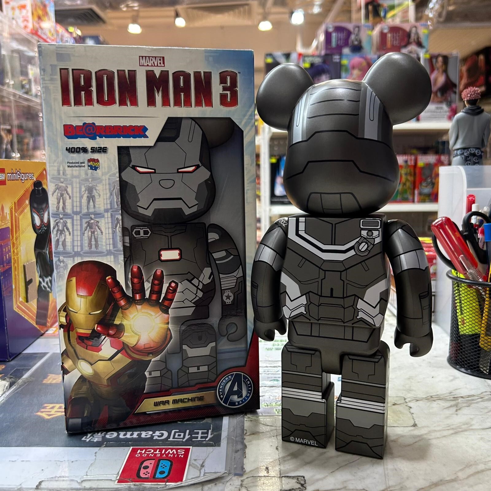 Medicom Toy Be@rbrick War Machine 400% (開封品,介意者請勿下單,不設退換)