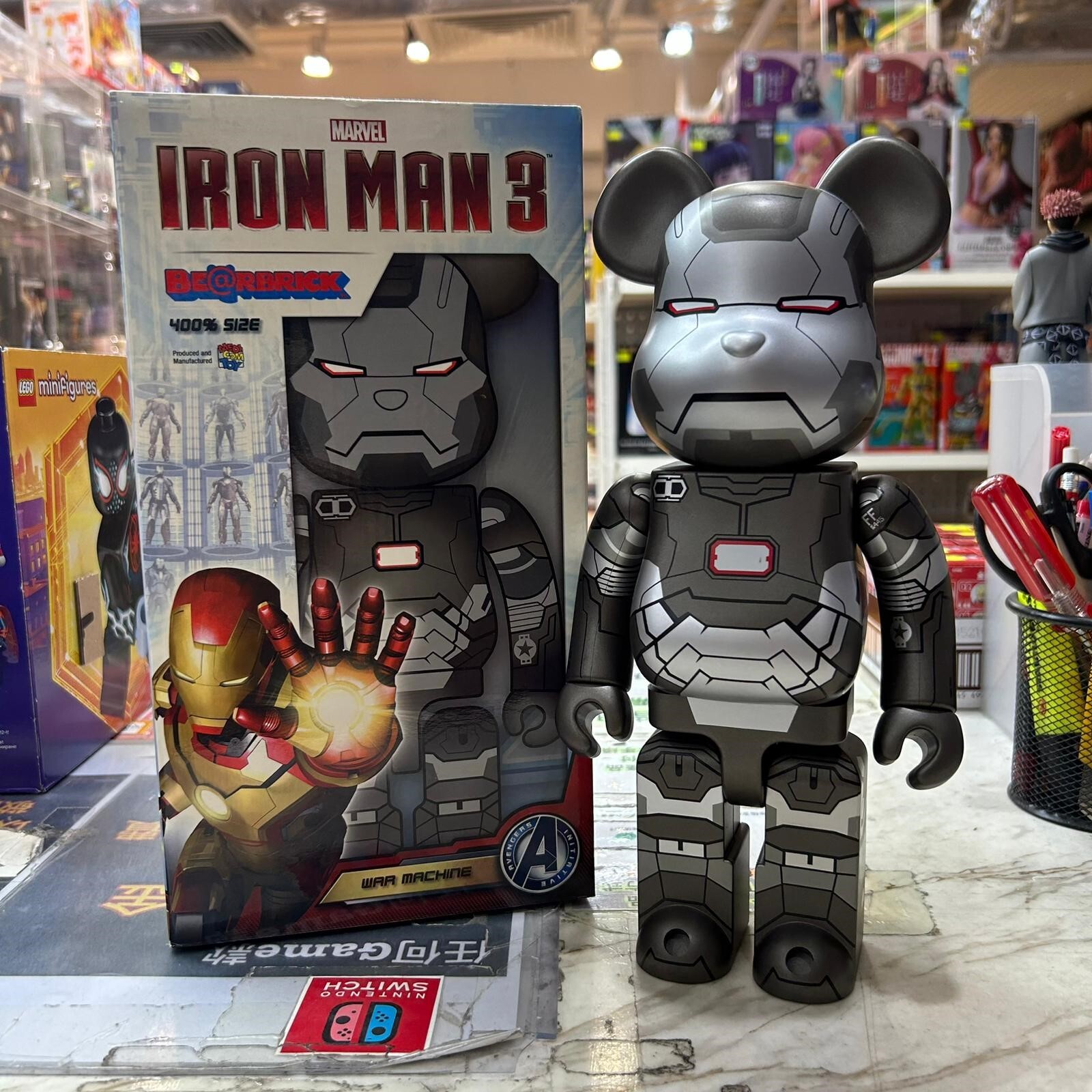 Medicom Toy Be@rbrick War Machine 400% (開封品,介意者請勿下單,不設退換)