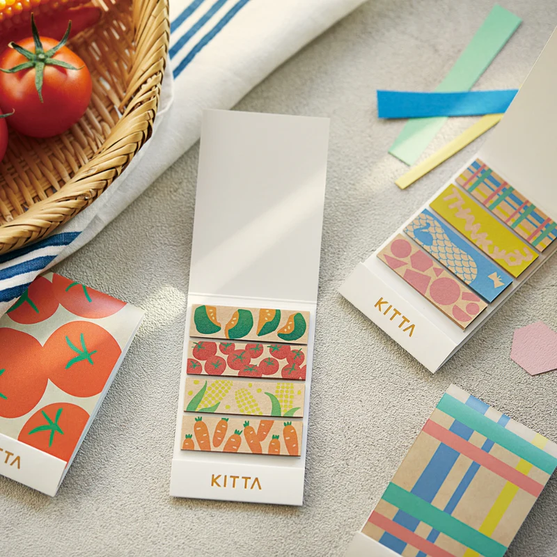 KITTA 和紙膠帶 牛皮紙 拼貼 隨身攜帶和紙膠帶｜KING JIM 日本