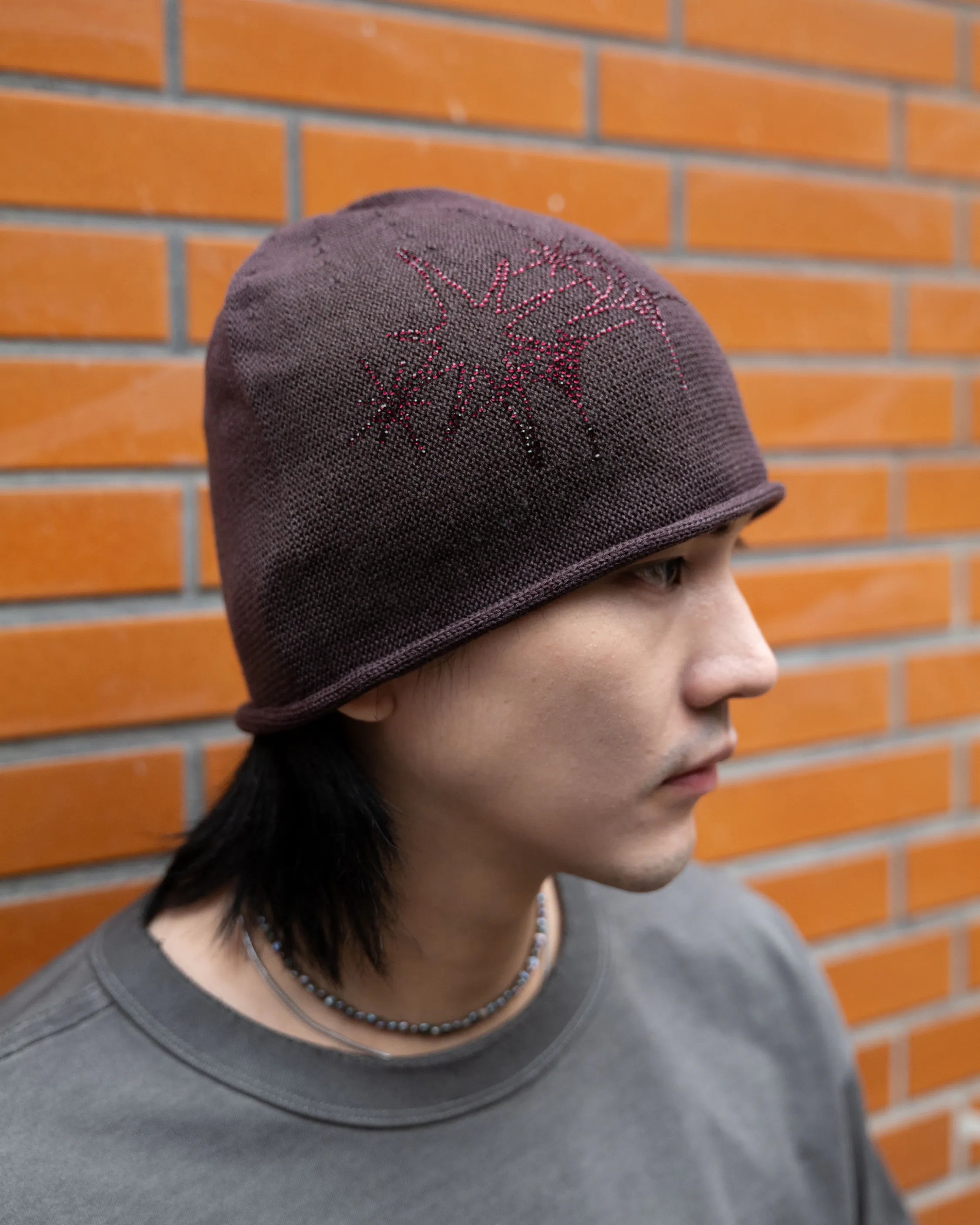 【車庫服飾】SILVER NINE Star Rhinestone Beanie 星星鑽毛帽 / ORBITA-011