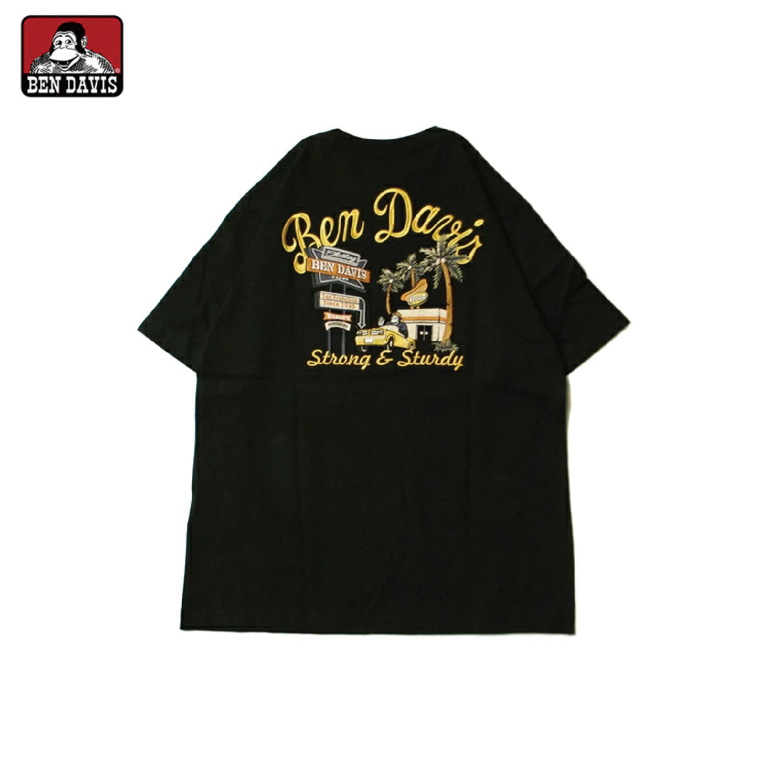 【 BEN DAVIS | SOUVENIR EMB 紀念刺繡短TEE  - 2色 】