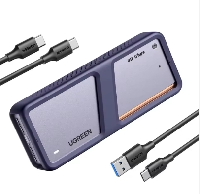 Ugreen USB 4.0 M.2 NVME SSD 外接盒_CM642-15976
