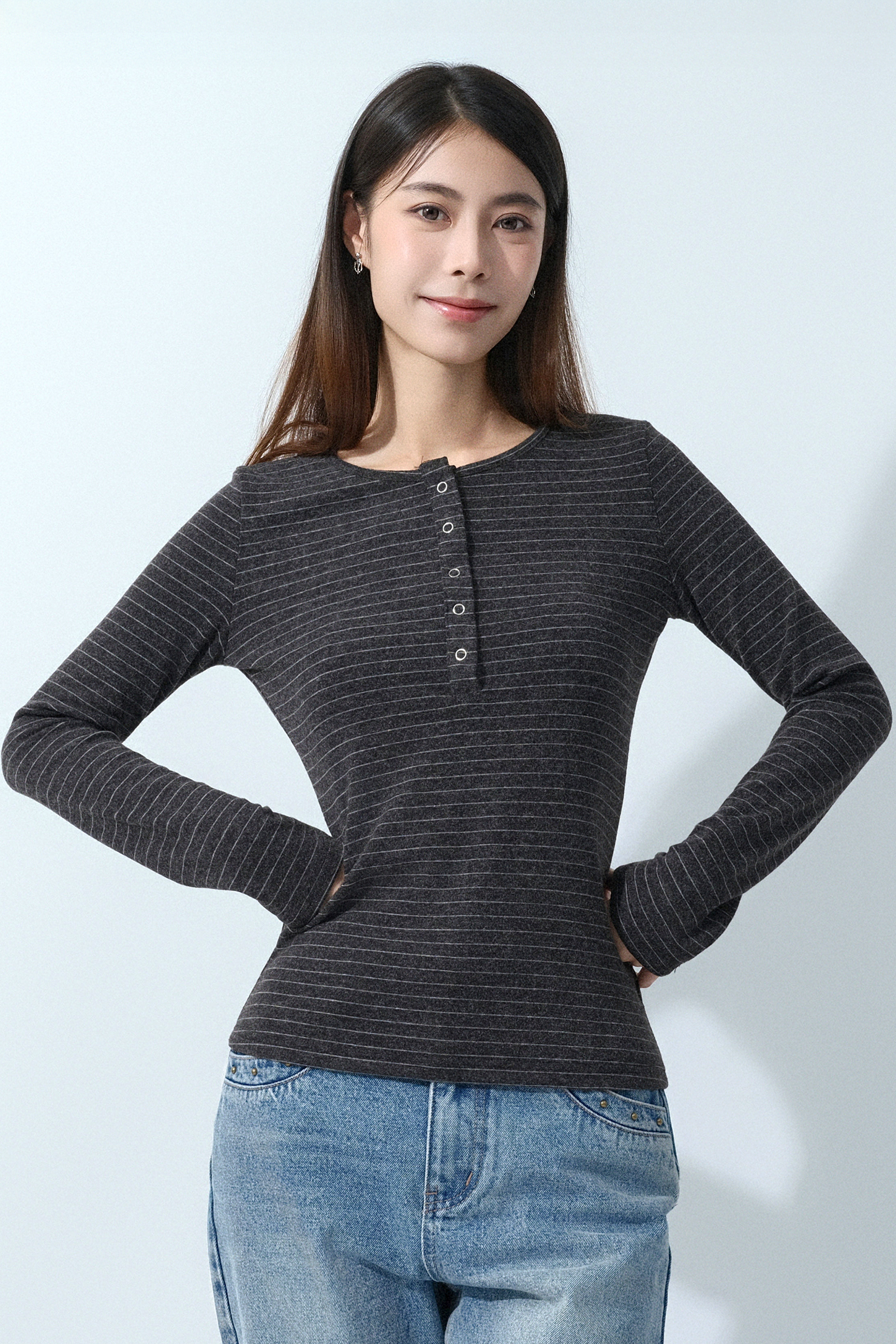 幼間亨利領彈性上衣 (預購產品）