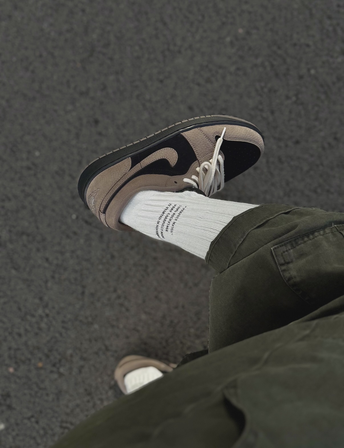 倒勾平替款!! Nike Air Jordan 1 AJ1 咖啡摩卡黑 咖啡色 黑棕色 荔枝皮 麂皮 成人款 大童款/預購