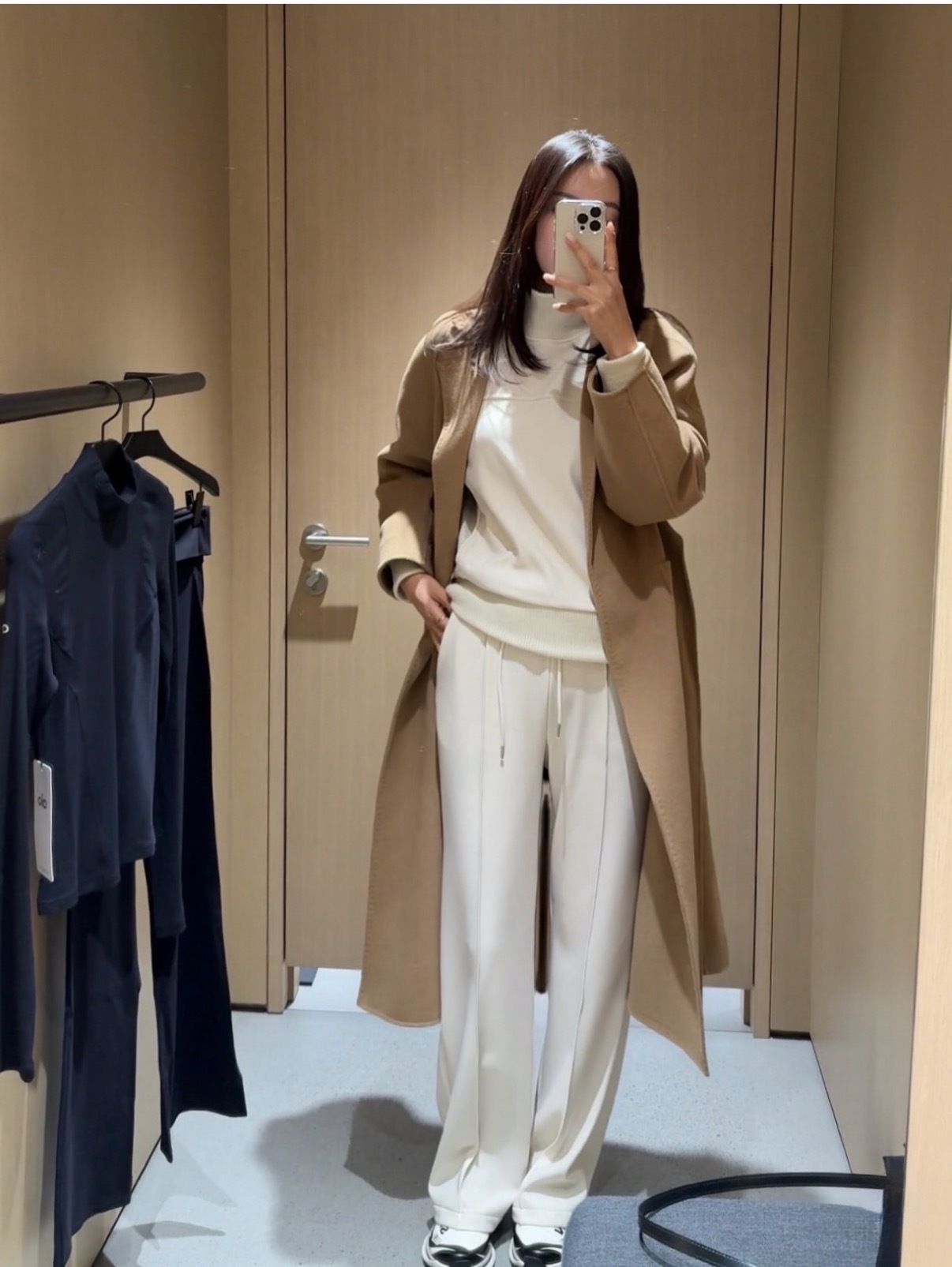 Roberta 線條刷絨套裝上衣 [ 2色 / Free ]