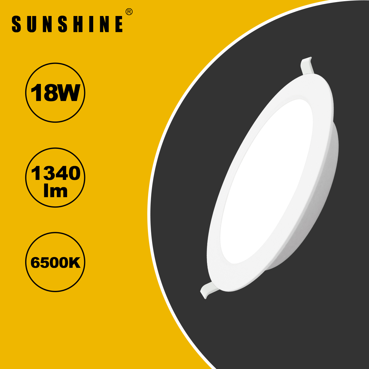 [LDLG] LED一體化筒燈 [開窿尺寸175mm] 65K/40K/30K 18W