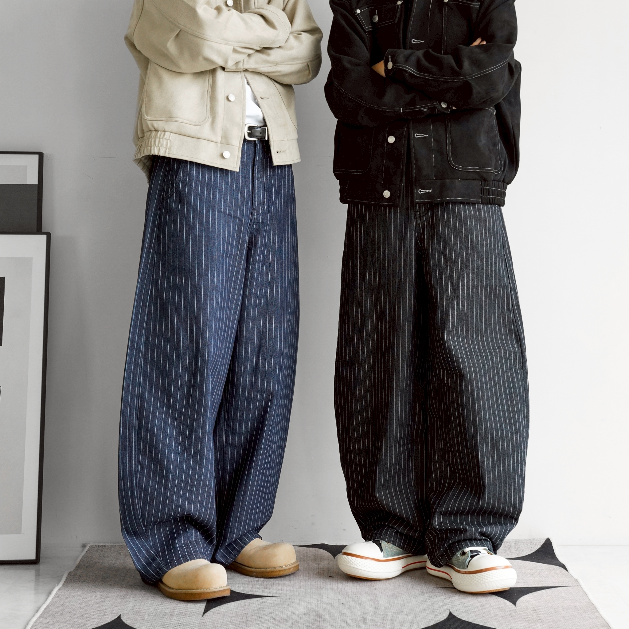 SBG 直條彈力彎刀牛仔褲【SB8019】