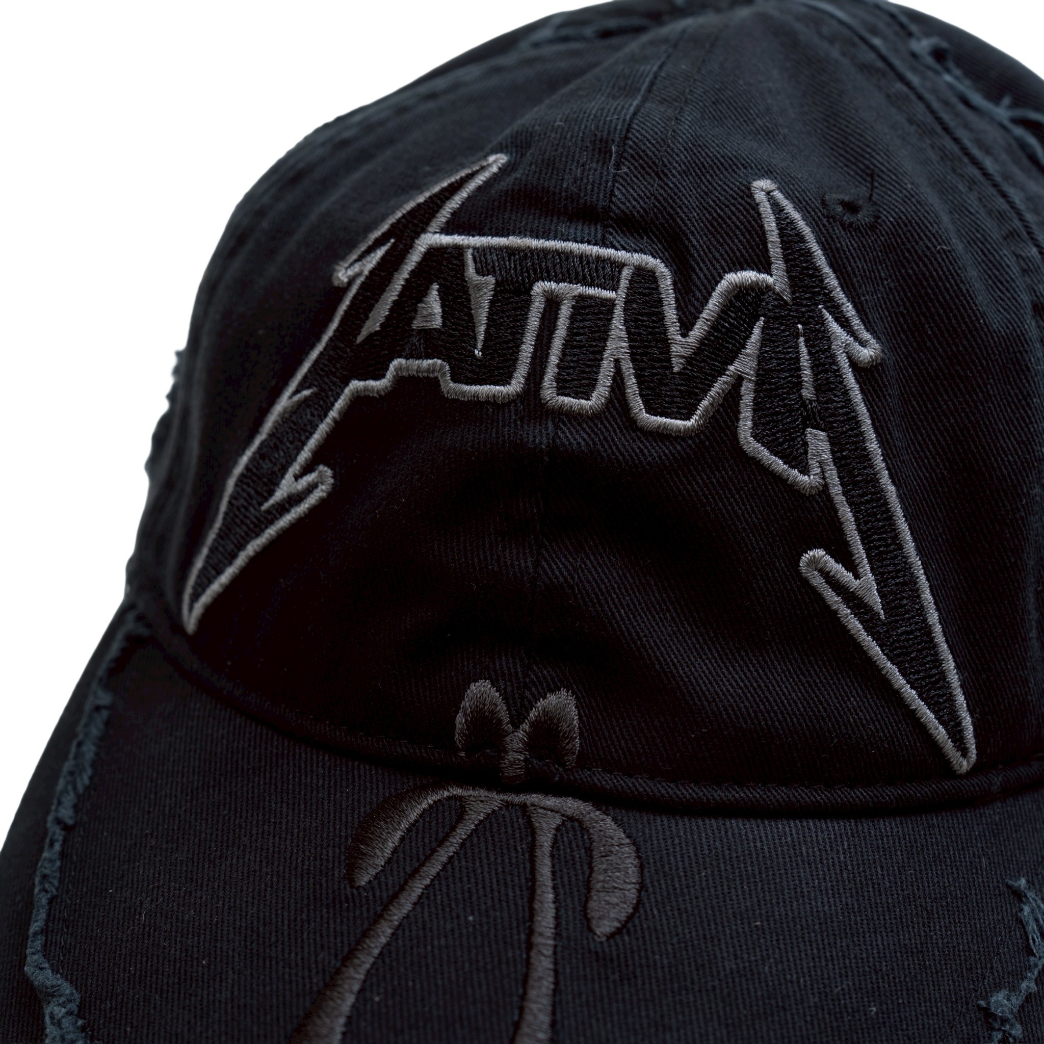 Sativa Studlo “Trace” Cap水洗破壞刺繡logo帽 SV-01