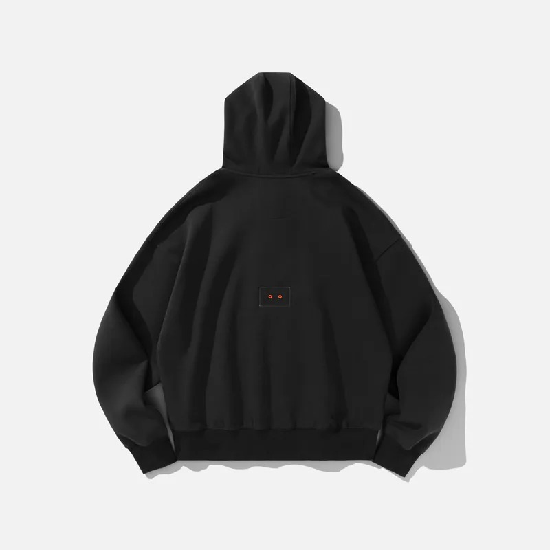 未知領域 CW1887 XS LOGO Zip Hoodie
