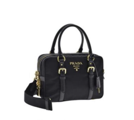 英國代購 (獨立訂單)-PRA DA Tessuto + Saffiano 1BB088