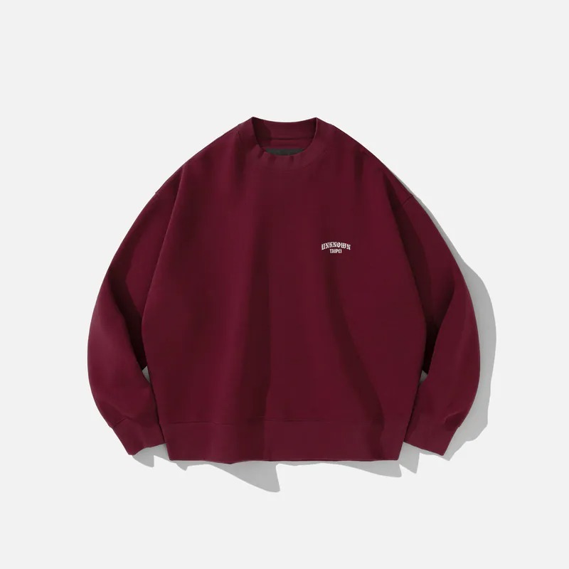 未知領域 CW1889 XS LOGO Sweatshirt